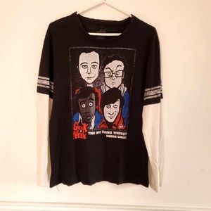 The Big Bang Theory Long Sleeves Crew Neck T-shirt M